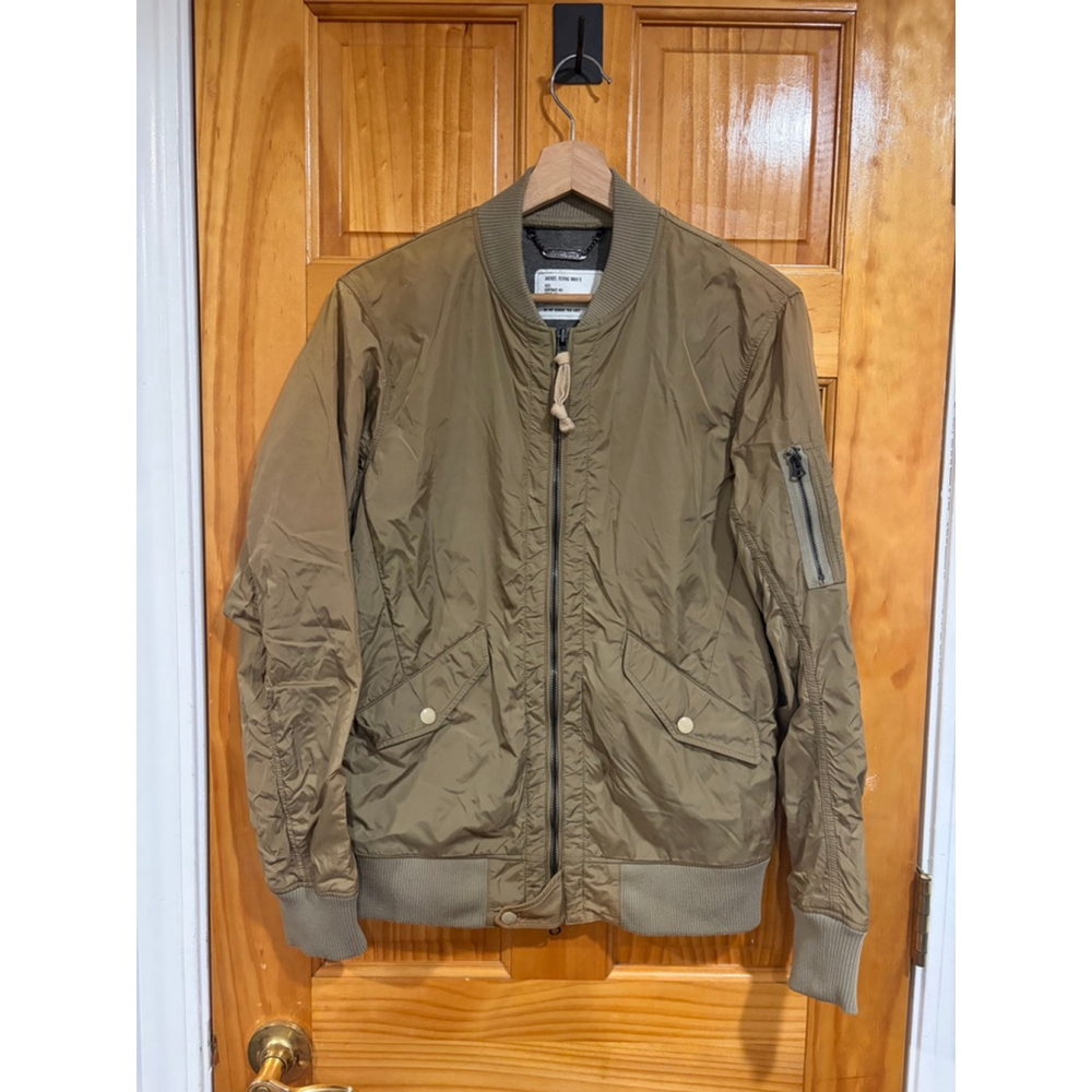 Monkey Time United Arrows MA-1 Bomber Jacket Olive Flying Man’s Japan Men’s M